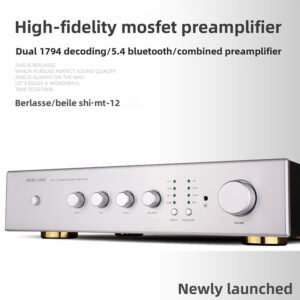Berlasse latest fever field effect front amplifier dual 1794 decoder Bluetooth 5.4 HIFI power amplifier front MT-12