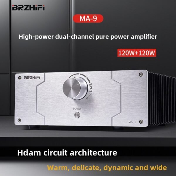 BRZHIFI Malan MA-9 Fully Symmetrical HDAM Circuit Architecture Hi-Fi 120W+120W