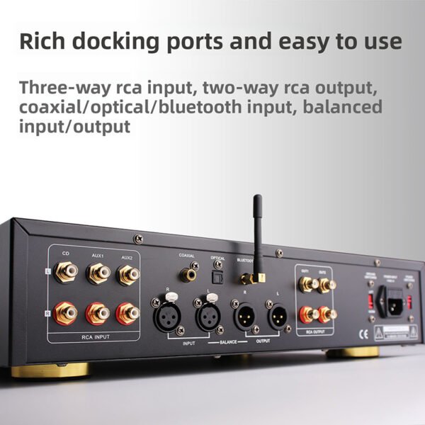 Berlasse latest fever field effect front amplifier dual 1794 decoder Bluetooth 5.4 HIFI power amplifier front MT-12