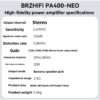 BRZHIF Digital Power Amplifier PA400 NEO Power Amplifier Reference Netherlands 1ET400A