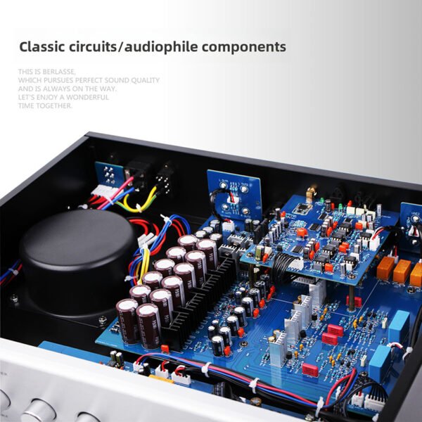 Berlasse latest fever field effect front amplifier dual 1794 decoder Bluetooth 5.4 HIFI power amplifier front MT-12