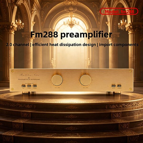 1001 BRZHIFI FM288 Collector’s Edition Hi-Fi Preamplifier