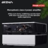BRZHIFI PA400 Mono Class D Power Amplifier HiFi Ultimate Amplifier 450W purifi HYPEX