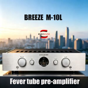 Berlasse ROMY M-10L Fever Tube Preamplifier HIFI Refined Circuit Cow Output Gallbladder Prestage with Balanced Output