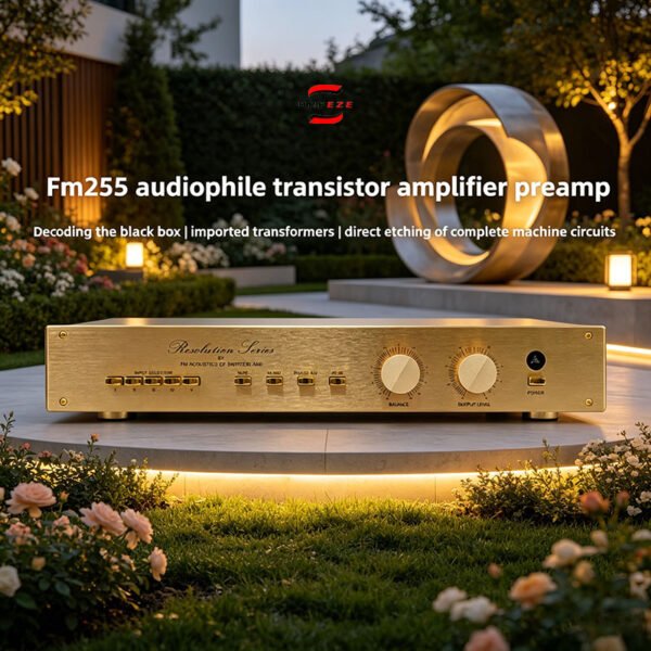 1001 BRZHIFI FM255 fever stage front stage transistor amplifier full balance hifi front