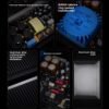 BRZHIFI PA400 Mono Class D Power Amplifier HiFi Ultimate Amplifier 450W purifi HYPEX