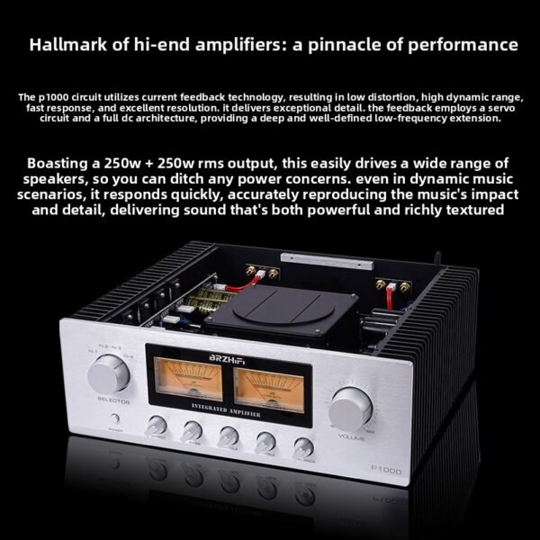 1002 BRZHIFI P1000 household high-power combined amplifier with high fidelity high fidelity HIEND circuit