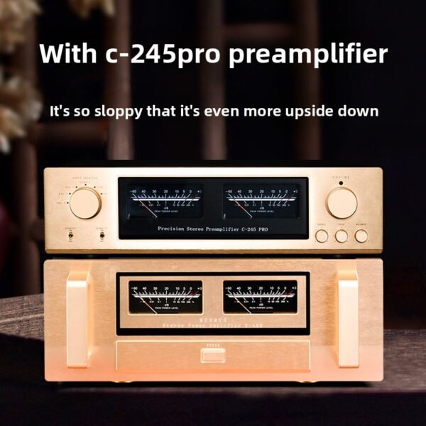 MUSMYS E-406 HIFI High Power Fever Imported German FET pk Golden Throat Post-Stage Power Amplifier