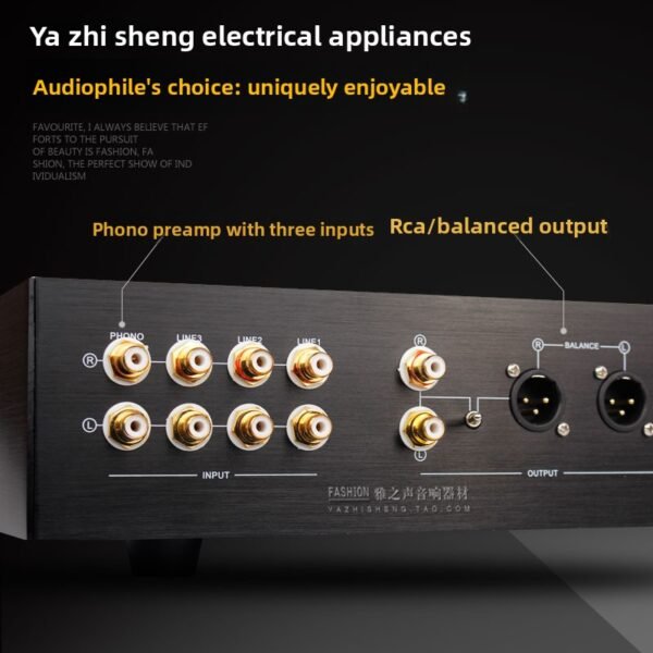 Berlasse ROMY M-10L Fever Tube Preamplifier HIFI Refined Circuit Cow Output Gallbladder Prestage with Balanced Output