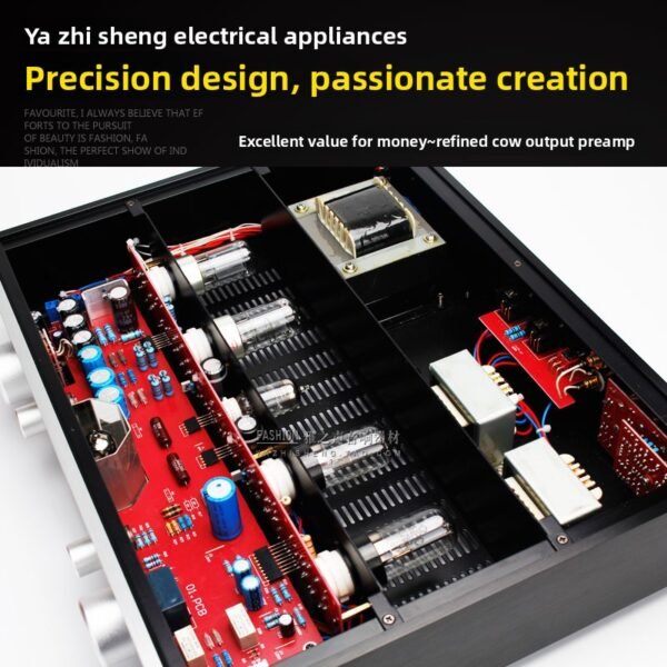 Berlasse ROMY M-10L Fever Tube Preamplifier HIFI Refined Circuit Cow Output Gallbladder Prestage with Balanced Output