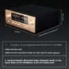MA2000hifi fever level power amplifier household high-power combined audio