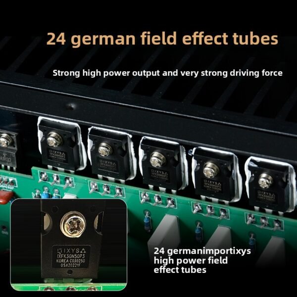 MUSMYS E-406 HIFI High Power Fever Imported German FET pk Golden Throat Post-Stage Power Amplifier