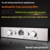 Berlasse ROMY M-10L Fever Tube Preamplifier HIFI Refined Circuit Cow Output Gallbladder Prestage with Balanced Output