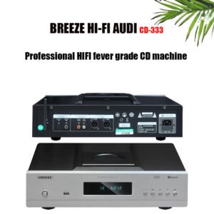 CD-333 Slide-type High-end Fever CD Player Bluetooth Lossless hifi Player Turntable Black Glue USB Disk High Fidelity