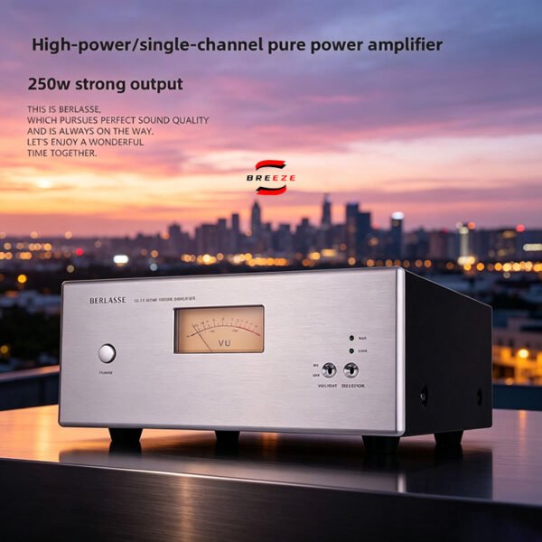 BERLASSE 2027 New Upgrade TS-15 Home Fever Mono Pure Rear Stage Power Amplifier HIFI High Power 250W MONO Rear Stage