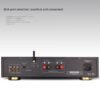 BERLASSE TS-1A HIFI2.0 Dual Channel Stereo Home Speaker Power Amplifier Double Ring Niu Bluetooth 5.0 Remote Control
