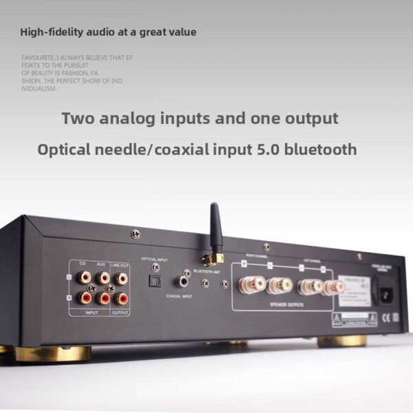 BERLASSE TS-2 HiFi High Fidelity High Power Amplifier Fever 2.0 Home Bluetooth Remote Control Imported Components Newly Upgraded