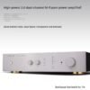 BERLASSE TS-1B Front and Rear Stage Amplifier HIFI Stereo Dual Channel High Power Home High Fidelity Dual Loop Bull Amplifier with Remote Control