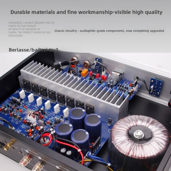 BERLASSE TS-2 HiFi High Fidelity High Power Amplifier Fever 2.0 Home Bluetooth Remote Control Imported Components Newly Upgraded